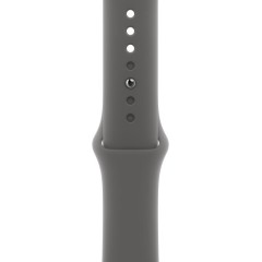 שעון Apple Watch 46mm Series 11 GPS + Cellular בצבע Natural Titanium עם רצועת Stone Gray Sport Band M/L (2025)