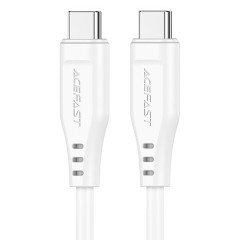 כבל טעינה והעברת נתונים C3-03 USB-C ל-USB-C לבן