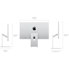 Apple Studio Display 27" 5K with Nano-Texture Glass and Tilt- and Height-Adjustable Stand