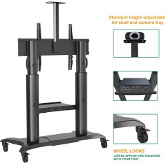 מתקן תליה לטלוויזיה צמוד קיר 90 אינץ  DF90-T