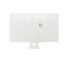 מסך חכם LG 31.5" 4K UHD VA — לבן