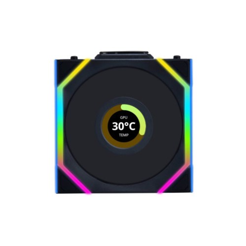 Fan LIAN-LI UNI SL Wireless LCD 120 mm reverse black