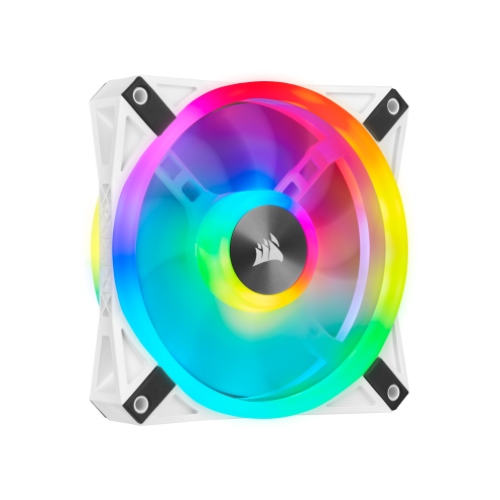 Fan CORSAIR iCUE QL120 RGB 120 mm PWM white