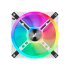 Fan CORSAIR iCUE QL120 RGB 120 mm PWM white