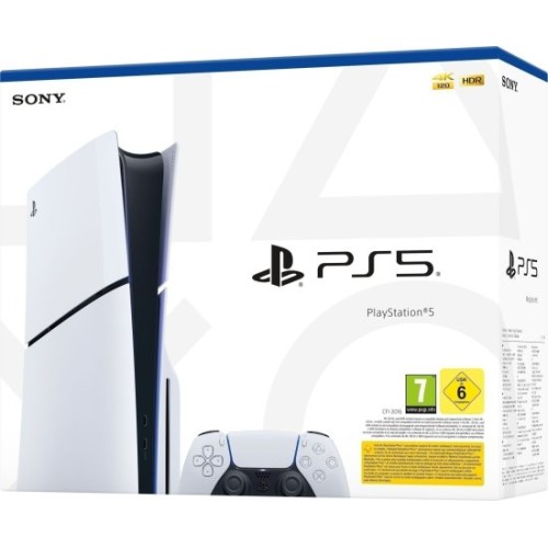 Sony PlayStation 5 Slim 825GB Blu-ray Edition gaming console