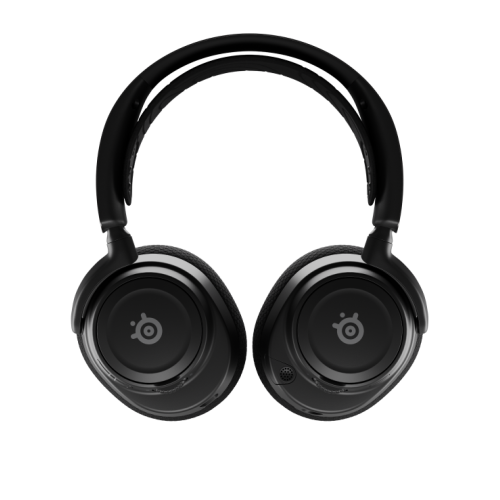 אוזניות גיימינג אלחוטיות שחורות Steelseries Arctis Nova 7 Wireless