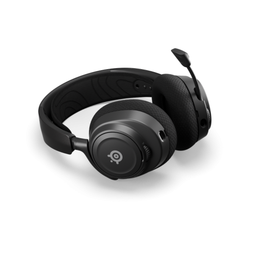 אוזניות גיימינג אלחוטיות שחורות Steelseries Arctis Nova 7 Wireless