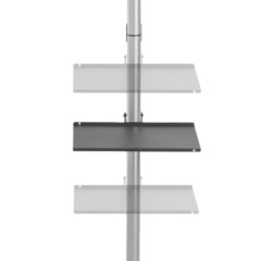 מתקן טלוויזיה מהרצפה עד התקרה למסכים בגודל 37″–70″