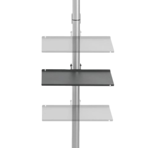 מתקן טלוויזיה מהרצפה עד התקרה למסכים בגודל 37″–70″