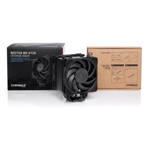 קירור למעבד NOCTUA NH-U12A chromax.black