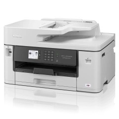 Беспроводное струйное МФУ Brother MFC-J5340DW 4-в-1 с автоматической двусторонней печатью, ADF и факсом — белый