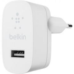 Сетевое зарядное устройство Belkin BoostCharge USB-A 12W (белый)