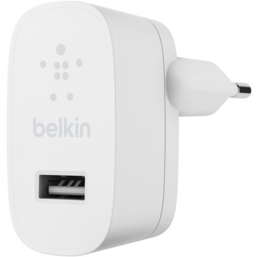 Сетевое зарядное устройство Belkin BoostCharge USB-A 12W (белый)