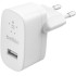Сетевое зарядное устройство Belkin BoostCharge USB-A 12W (белый)