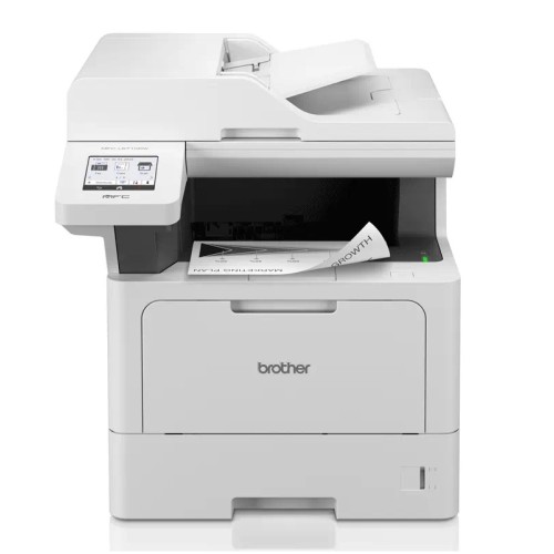 Brother MFC-L5710DW Professional A4 Monochrome Laser Multifunction Printer with Wi-Fi, Scanner, Copier and Fax — White