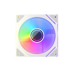 מאוורר 1STPLAYER FC ‎120 מ״מ ARGB לבן