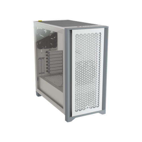 Computer Case CORSAIR 4000D AIRFLOW TG WHITE