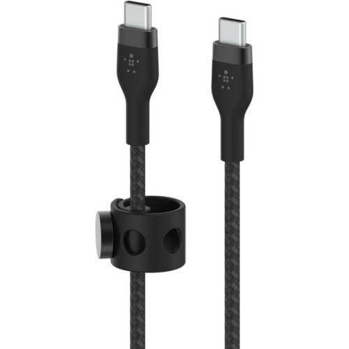 Кабель Belkin BoostCharge Pro Flex – USB-C на USB-C 2.0 1 метр (черный)