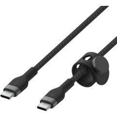 Кабель Belkin BoostCharge Pro Flex – USB-C на USB-C 2.0 1 метр (черный)