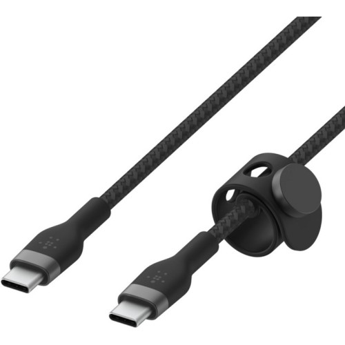 Кабель Belkin BoostCharge Pro Flex – USB-C на USB-C 2.0 1 метр (черный)
