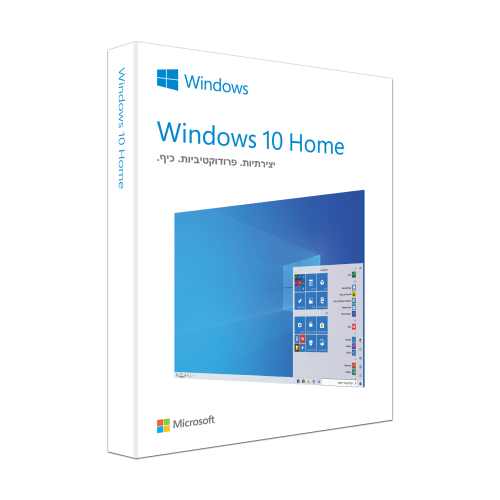 Category: Software
Brand Name: Microsoft Windows Home Retail (Hebrew version)