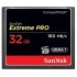 SanDisk 1067x Extreme Pro Compact-Flash memory card with a capacity of 32GB