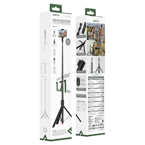 חצובת סלפי אוטומטית ACEFAST E31 עם שלט Bluetooth