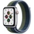 אפל ווטש Se 44 כסוף Apple Watch Se 44mm cellular MKT03HB/A