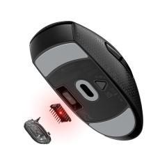 Беспроводная игровая мышь M55 WIRELESS — черный