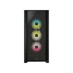 Computer Case CORSAIR ICUE 5000X RGB SMART TG BLACK