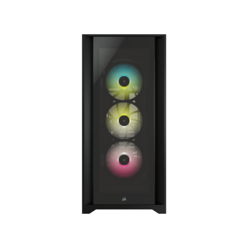 Computer Case CORSAIR ICUE 5000X RGB SMART TG BLACK