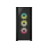 Computer Case CORSAIR ICUE 5000X RGB SMART TG BLACK