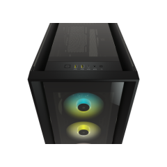 Computer Case CORSAIR ICUE 5000X RGB SMART TG BLACK