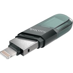 זיכרון נייד SanDisk iXpand Flip 128GB למכשירי Apple