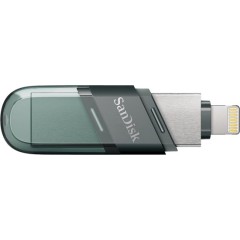 זיכרון נייד SanDisk iXpand Flip 128GB למכשירי Apple