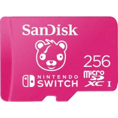 SanDisk Micro SDXC Fortnite Edition карта памяти для Nintendo Switch с емкостью 256ГБ