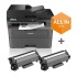 Brother MFC-L2827DWXL Monochrome Laser Multifunction Printer with Wi-Fi, Scanner, Copier and Fax — White