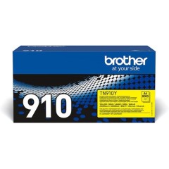 Brother TN-910Y Original Yellow Toner Cartridge for Brother Laser Printers