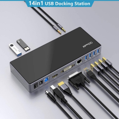 Docking Station QGEEM USB A D-3900