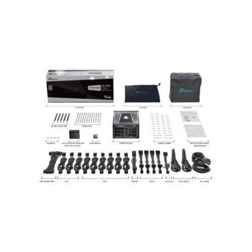 Power Supply SEASONIC Prime PX-1600 1600W ATX 3.1 80+ Platinum