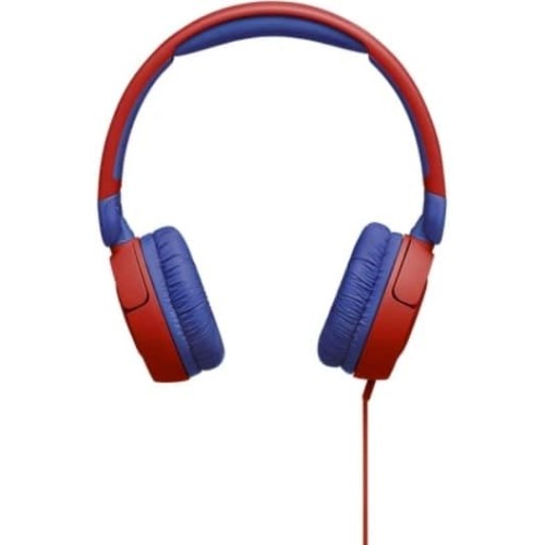 אוזניות חוטיות לילדים JBL Jr310 בצבע אדום כחול