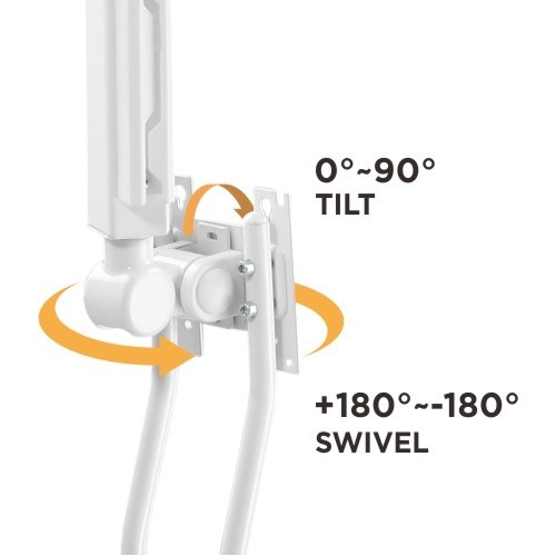 זרוע קיר ארוכה במיוחד למסך בגודל 17″–32″