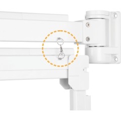 זרוע קיר ארוכה במיוחד למסך בגודל 17″–32″