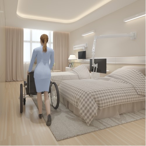 זרוע קיר ארוכה במיוחד למסך בגודל 17″–32″