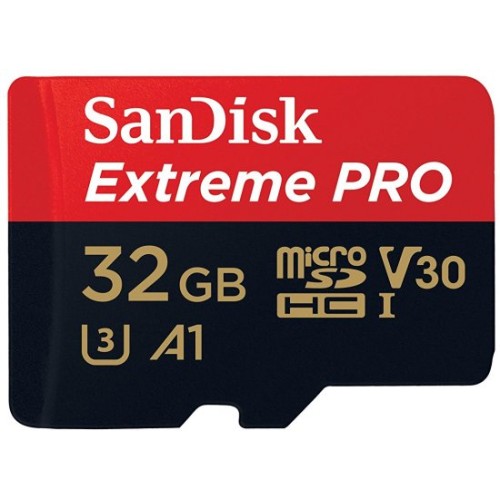 כרטיס זיכרון SanDisk Extreme Pro 667x Micro SDHC בנפח 32GB עבור Nintendo Switch