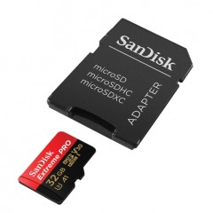 כרטיס זיכרון SanDisk Extreme Pro 667x Micro SDHC בנפח 32GB עבור Nintendo Switch