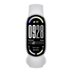 צמיד כושר חכם של שיאומי מדור 10 Xiaomi Smart Band (כסף)