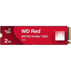 כונן SSD פנימי WD Red SN700 NVMe בנפח 2TB עבור מכשירי NAS