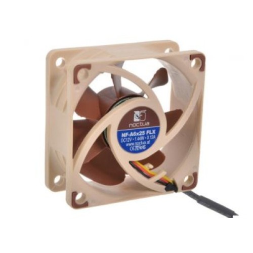 מאוורר NOCTUA NF-A6X25 FLX ‎60 מ״מ ‎3000 סל״ד