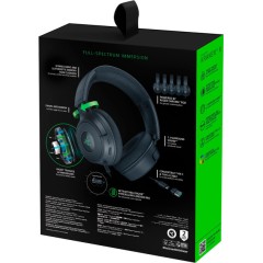 Kraken V4 X Gaming Headset — Black